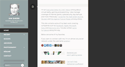 Desktop Screenshot of iansherr.com